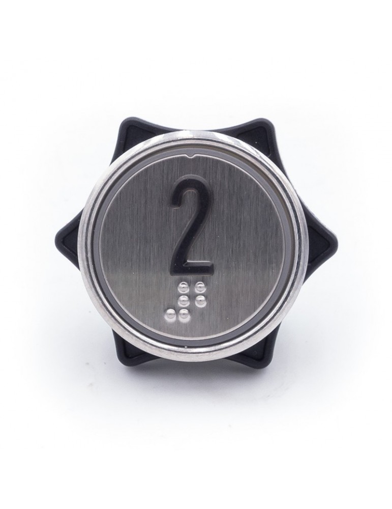 PUSH BUTTON HUNTER MD-7 1NO LIGHT 24V BLUE "2"