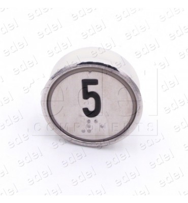 PUSH BUTTON HUNTER MD-7 1NO LIGHT 24V BLUE "5"