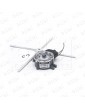 01.163.00 COMMUTATEUR GERVALL 163 INTERRUPTEUR 2 CONTACTS NO ET 1 CONTACT NC