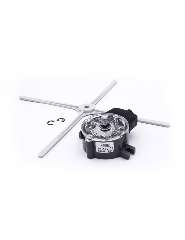 01.170.00 COMMUTATEUR GERVALL 170 COMMUÉ 3 CONTACTS NC OU 1 CONTACT NO