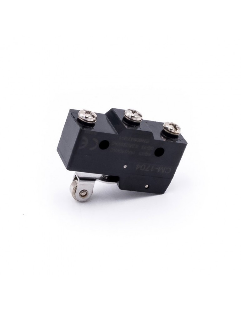MICRO WITH BUTTON AND ROLLER SCREW TERMINALS