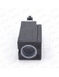 CONTACT DE PLASTIQUE AVEC LEVIER ET ROULEAU AXIAL