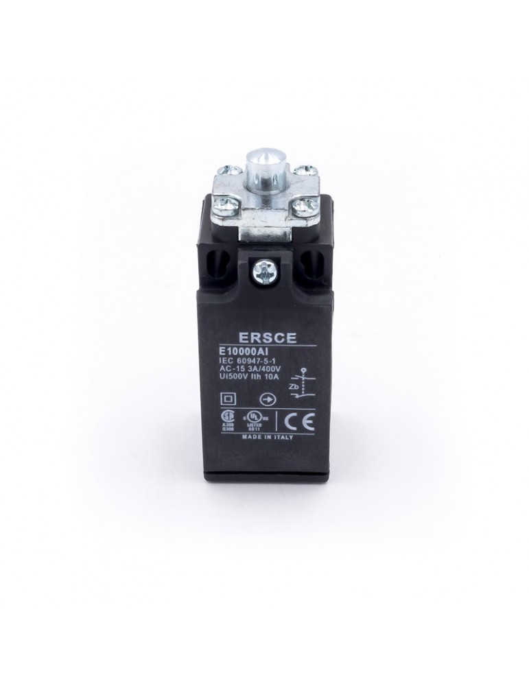 CONTACT DE PLASTIQUE AVEC BOUTON RUPTURE BRUTALE