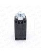 CONTACT DE PLASTIQUE AVEC BOUTON RUPTURE BRUTALE