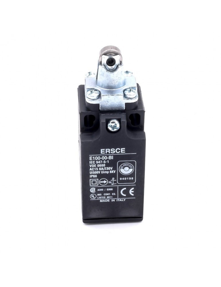 CONTACT DE PLASTIQUE AVEC BOUTON ET ROULEAU