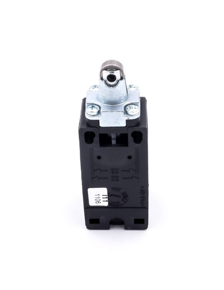 CONTACT DE PLASTIQUE AVEC BOUTON ET ROULEAU
