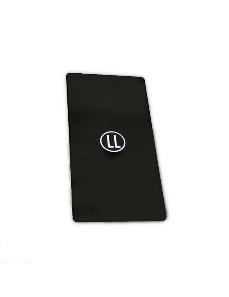 LOP VENICE BLACK CRYSTAL + 1 TOUCH BUTTON  200 x 100 MM
