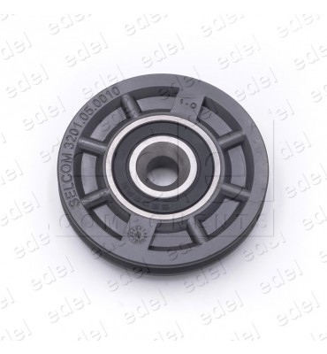 2L1A050010 GALET RENVOI CÂBLE DE SYNCHRONISME PORTE WITTUR-SELCOM 64MM