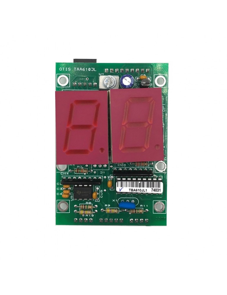 PLACA DISPLAY OTIS 7 SEGMENTOS