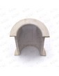 IHZ50CZ PATIN CIRCULAIRE C-50 X 134 MM À AILETTES