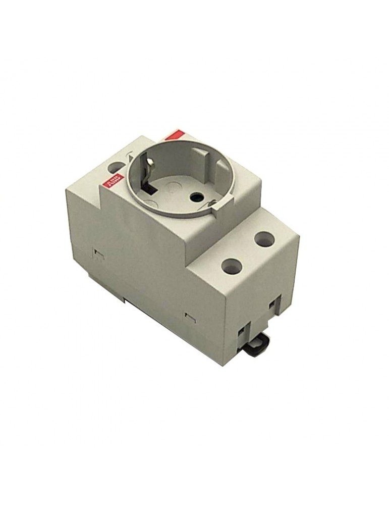 M1175 ENCHUFE ABB MODULAR SCHUKO 16A 250V CARRIL DIN