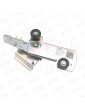 CSP-4000.RI000 KIT SUPPORT FERMATOR SERRURE P.AUTO PALIER + PLATINE PORT GALETS MODEL 40/10 OUV. GAUCHE