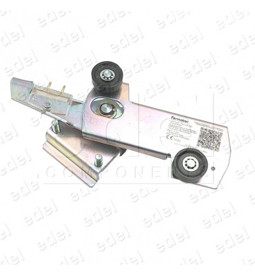 CSP-4000.RI000 KIT SUPPORT FERMATOR SERRURE P.AUTO PALIER + PLATINE PORT GALETS MODEL 40/10 OUV. GAUCHE