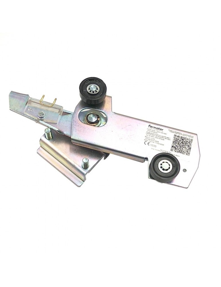 CSP-4000.RI000 SET SUPPORT FERMATOR LOCK LANDING AUT. DOOR + WHEEL HOLDER PLATE MODEL 40/10 LEFT OPENING