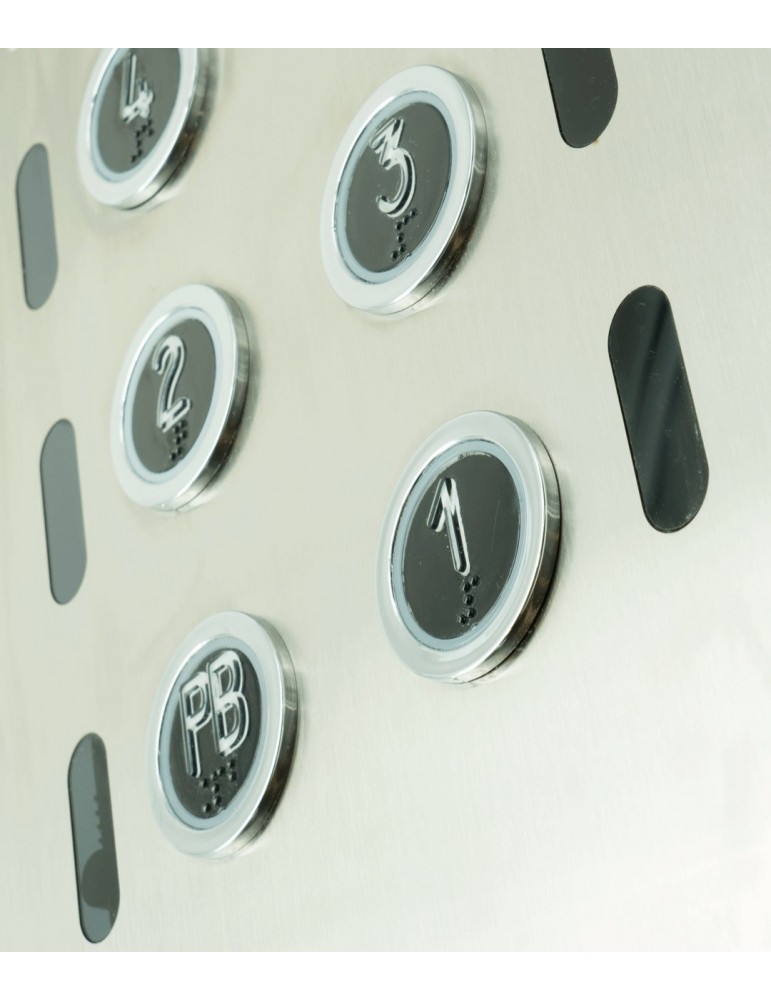 PULSADOR SENSITIVO EDEL-64437 TOUCHLESS + MIRILLA