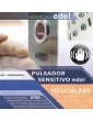 PULSADOR SENSITIVO EDEL-64437 TOUCHLESS + MIRILLA
