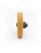 GALET 125 X 26 EXCENTRIQUE AVEC ROULLEMENT FEMELLE