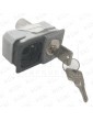 PULSADOR THYSSEN PM-6 C/LLAVE 11355 LED AZUL
