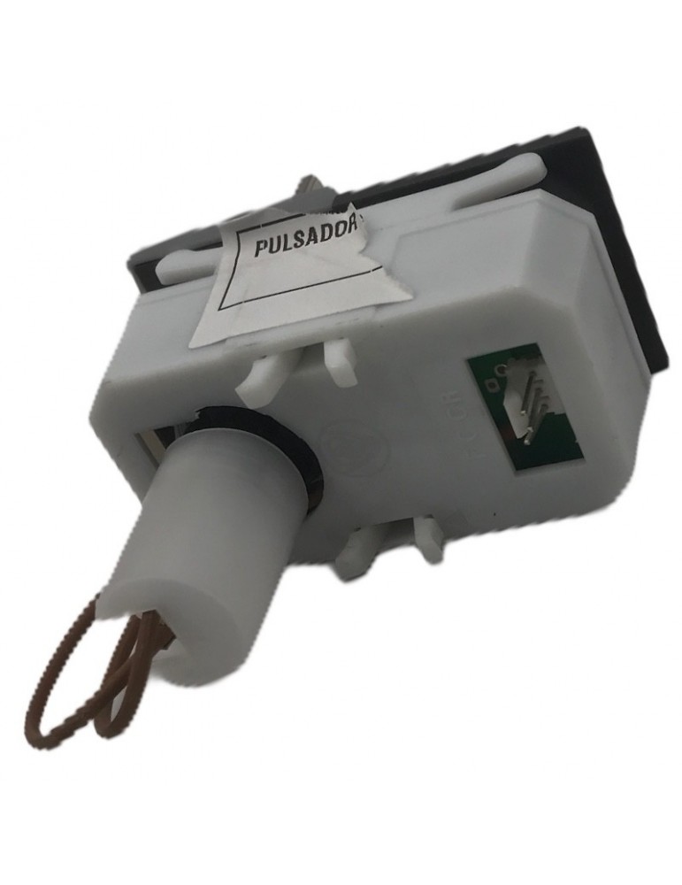 PULSADOR THYSSEN PM-6 C/LLAVE 11355 LED AZUL