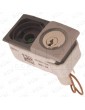 PULSADOR THYSSEN PM-6 C/LLAVE 11355 LED AZUL