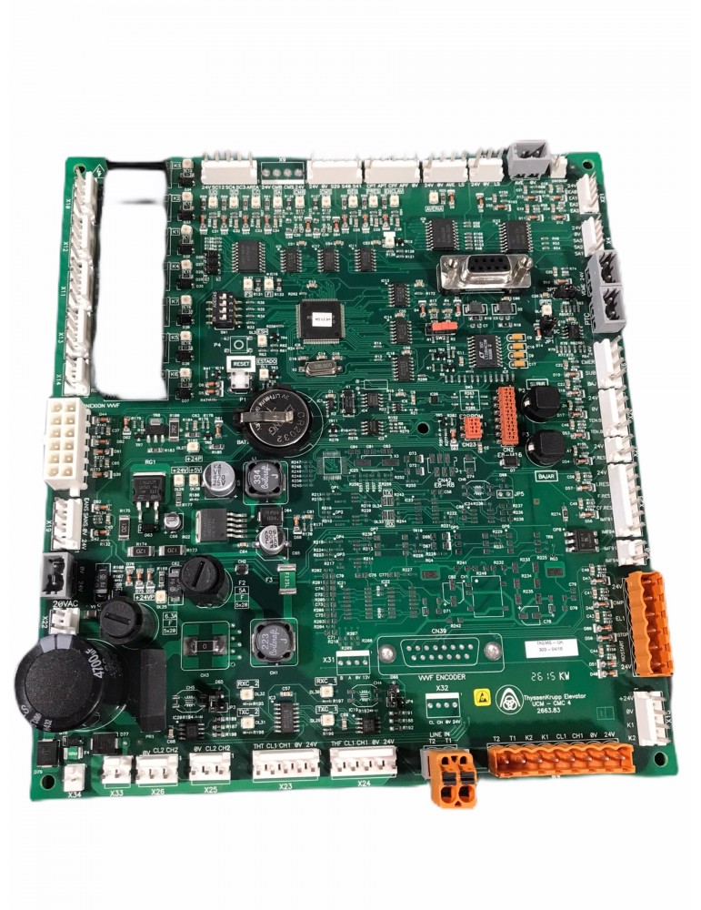 10077981 CONTROLLER PCB THYSSEN UCM CMC-4 1026638301