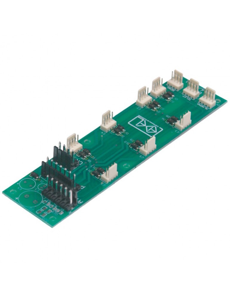 PLACA ELECTRÓNICA PARA BOTONERA 6-7 PARADAS