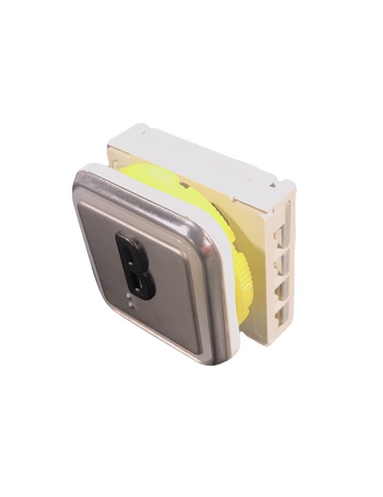 BLXVF34MR.MQ B PULSADOR DMG BLX ROJO INOX B