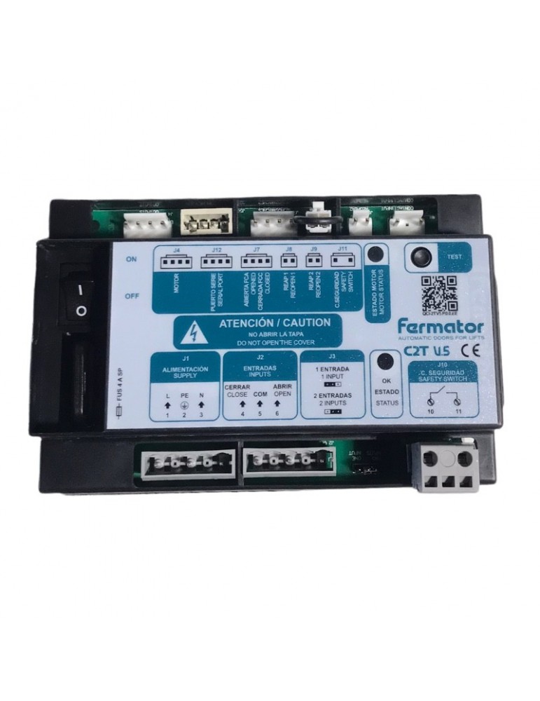 VCI-2T00.C00EE ELECTRONIC MODULE FERMATOR C2T V.4  EN 81-1/2 SPANISH-ENGLISH