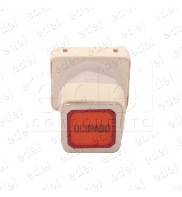 PILOTO JMT T6 LUMINOSO OCUPADO 24V LED ROJO