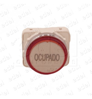 PILOTO JMT J1 LUMINOSO OCUPADO 24V LED ROJO