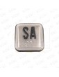 BLXVF34MR.MQ SA BOUTON DMG BLX ROUGE INOX SA