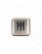 BLXVF34MR.MQ CP PUSH BUTTON DMG BLX RED INOX  CLOSE-DOORS