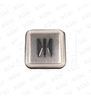 BLXVF34MR.MQ CP BOUTON DMG BLX ROUGE INOX  FERME-PORTES