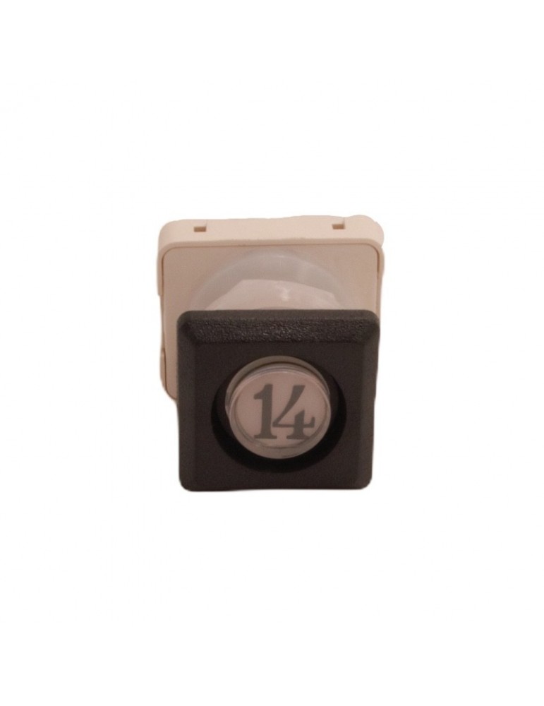 111T4 000112 PUSH BUTTON JMT T4 1NO  LIGHT 24V LED RED  14