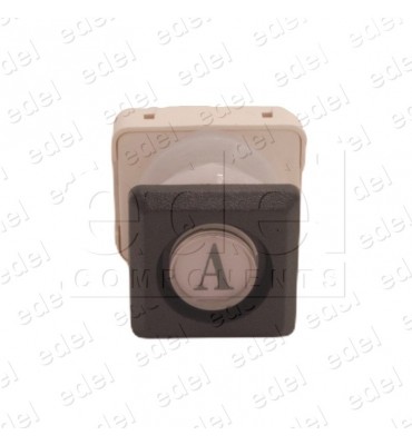 111T4 000112 PUSH BUTTON JMT T4 1NO  LIGHT 24V LED RED  A