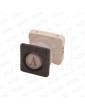111T4 000112 BOUTON JMT T4 1NO  LUM. 24V LED ROUGE  A