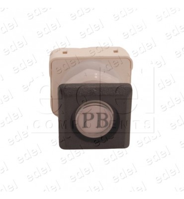 111T4 000112 BOUTON JMT T4 1NO  LUM. 24V LED ROUGE  PB