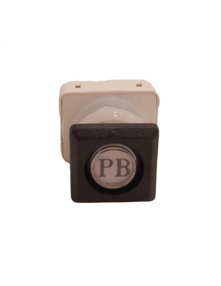 111T4 000112 BOUTON JMT T4 1NO  LUM. 24V LED ROUGE  PB