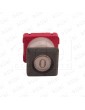 111T4 000112 PULSADOR JMT T4 1NO LUMINOSO 24V LED ROJO  0