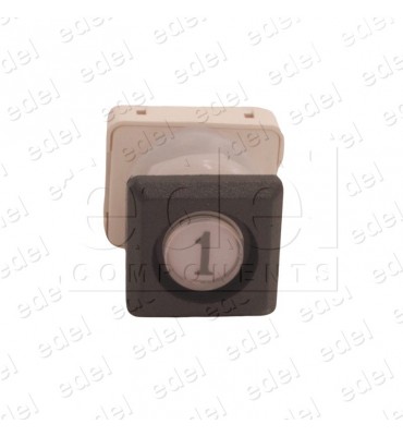 111T4 000112 PUSH BUTTON JMT T4 1NO  LIGHT 24V LED RED  1