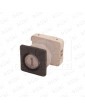 111T4 000112 BOUTON JMT T4 1NO  LUM. 24V LED ROUGE  1