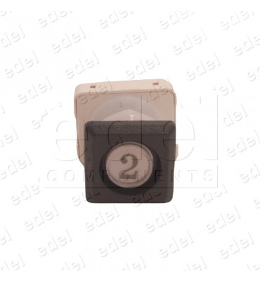 111T4 000112 PUSH BUTTON JMT T4 1NO  LIGHT 24V LED RED  2