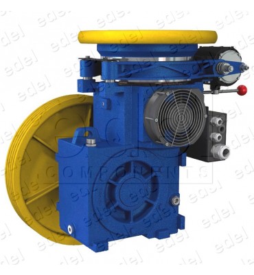 KIT WINCH LINCE AC2 4 KW 1:49 PULLEY 520 X 4 X8 - 0,83 m/s - 425 KG