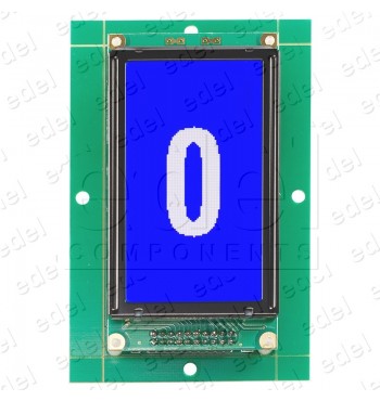 DISPLAY MINI LCD EDEL K2 64330 BINARY AND CAN-BUS