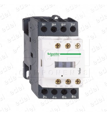 CONTACTOR SCHNEIDER TELEMECANIQUE LC1D32F7 32A 110VAC 3NO