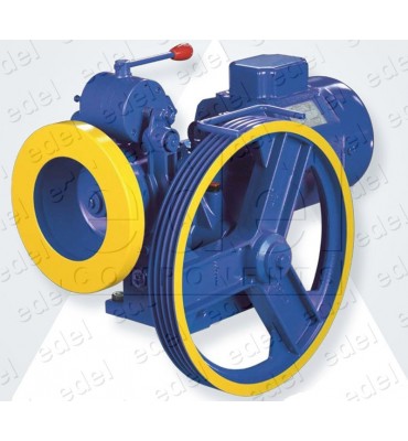 WINCH GEM 3VF HW134 5.5 KW 1:42 PULLEY 550 X 4 X 8 - 1,03 m/s - 480 KG