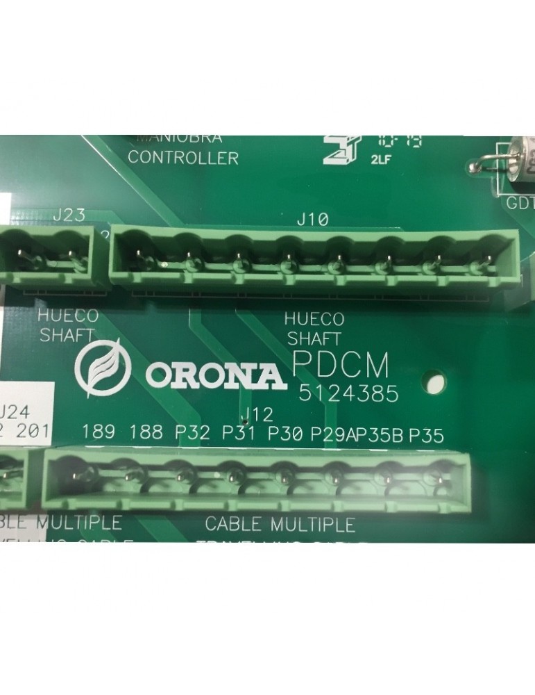 5124385 PLACA DISTRIBUCIÓN CUADRO DE MANIOBRA PDCM V2 ORONA ARCA II