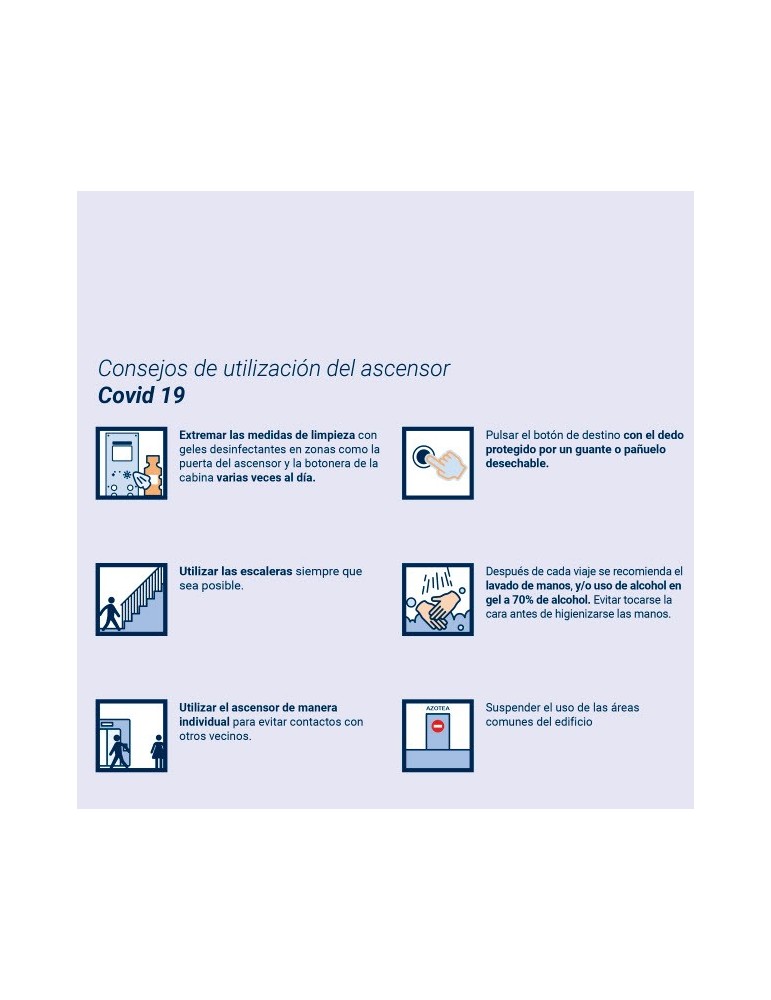 ADHÉSIF CONSEILS D'UTILISATION CABINE COVID-19