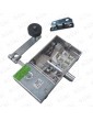 4104.IXFE-1 SAFETY LOCK ALJO FRONT ACT. WITH AUX. CONTACT CHAMFERED LOCKING PIN LEFT WITH BRACKET W/OUT HOUSING