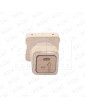 111TA 000124 BOUTON JMT TA 1NO  LUM. 24V LED ROUGE  -1